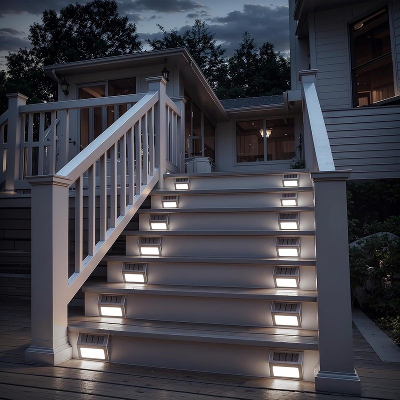 Luces solares impermeables Otdair TJD-1 – LED automático para jardín