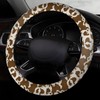 ADQWIOVL Car Steering Wheel Cover, Universal 15 Inch Neoprene Non-Slip