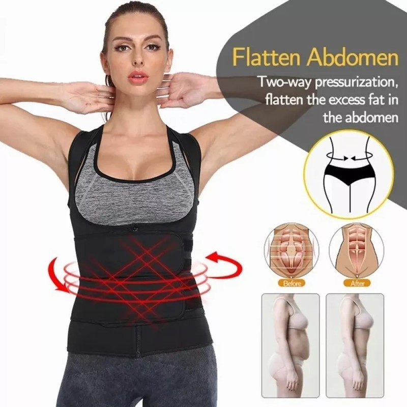 LOMETEB Comfort Belt Sports Neopreno Chaleco Reductor Gimnasio