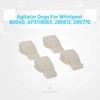 EvertechPRO 80040 Agitator Dogs Pack of 3 Replacement for Whirlpool