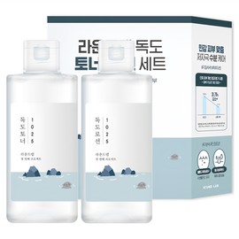 Round Lab Dokdo Toner 200ml Lotion 200ml Set 1 set / 라운드랩 독도 토너 200ml 로션 200ml 세트 1세트