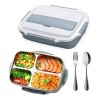 Lunchbox Contenedor Alimentos Lonchera Lunch Box Termica 4 Divisiones