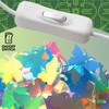 Wicked The Movie 3D Iridescent Butterfly Accent Lamp and Tabletop