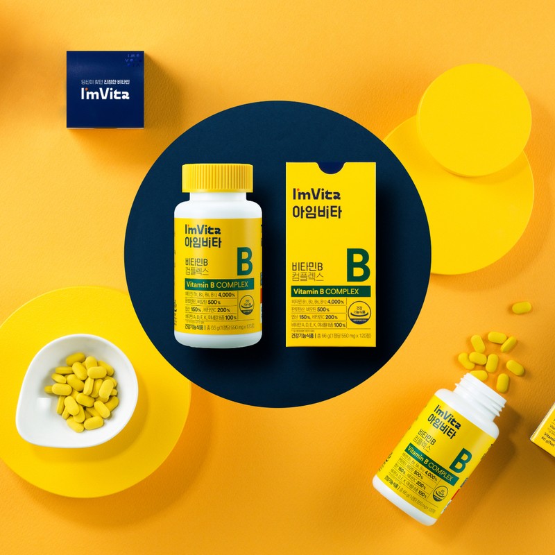 I'm Vita Vitamin B Complex 120 Tablets (2-month supply) -