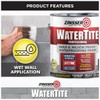 Zinsser 5001-2PK WaterTite Professional Waterproofing Paint, Gallon, White, 2 Pack
