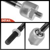 A-Premium 2 x Front Inner Tie Rod Ends, Compatible with