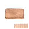 100pcs Copper Pad Shim Thermal Conductivity Burr Free Copper Shim