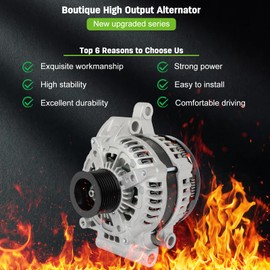 SCITOO Alternator 11405 Alternators Fit for Toyota for Land Cruiser 5.7L 2008-2011 2013-2015,for Toyota for Sequoia 4.6L 2010-2012,for Toyota for Sequoia 5.7L 2008-2015