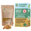 Organic Lions Mane mushroom powder extract by Ecogenya - Proudly