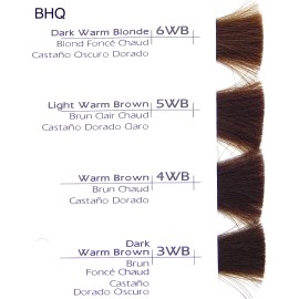 Beauty Headquarters VIVITONE Permanent Cream Color 3WB (Dark Warm Brown)