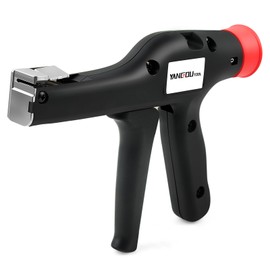 Yangoutool Cable Tie Gun, Fasten and Cut Cables with 16 Adjustable Tension Settings - Fit 2.8mm to 12mm Wide and up to 2mm Thick Nylon Ties