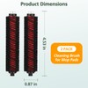 isinlive 2 PCS High-Speed Cleaning Brush for Mop Pads Compatible
