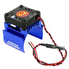 Eagle Model SP Motor Radiator 7.2V with Cooling Fan Blue 2479-BL