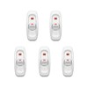 AC 250V 10A Inline Switch, 5 Pcs Cord Appliance Push
