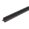Triangle Scale, 11.8 inches (30 cm), Aluminum Ruler, Drawing (Small)
