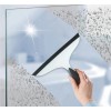 WENKO Squeegee Bathroom Wiper Streak Free Plastic Rubber Shower Cleaner
