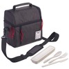 Troika Insulated bag including cutlery set – BUSINESS LUNCH COOLER