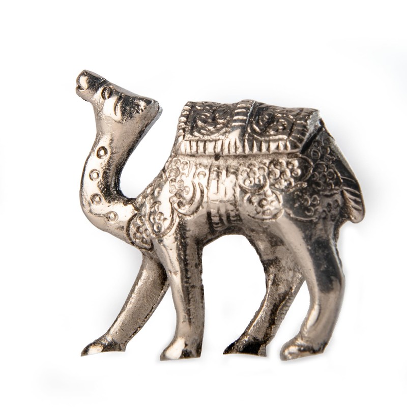 Wonder Care Metal Camel Statue Handicraft Collection Antique Camel Figurines