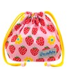 Strawberry Pink Dog Drawstring (Medium)