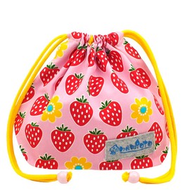 Strawberry Pink Dog Drawstring (Medium)