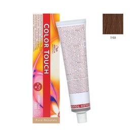 Wella Color Touch Pure Naturals 7/03 Medium Natural Gold Blonde 60ml