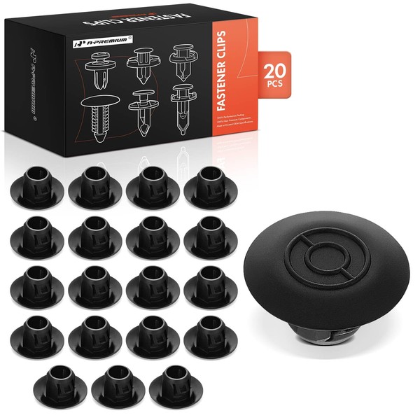 A-Premium 20PCS Nylon Rocker Moulding Retainer Clips Compatible with Toyota