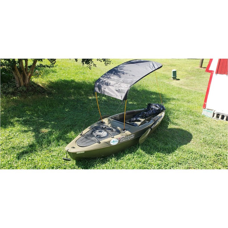 Kayak Sun Shade Canopy - UV Protection Waterproof Oxford Cloth,