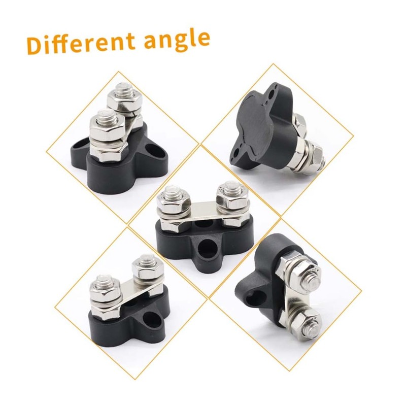 Gatuida 3pcs Heavy Duty Block 48v Terminal Car Boat Studs