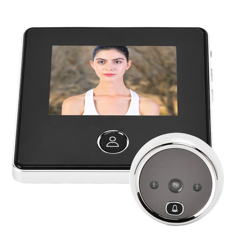 2.8in 0.3MP Digital Door Peephole Viewer Doorbell Camera 90° Wide
