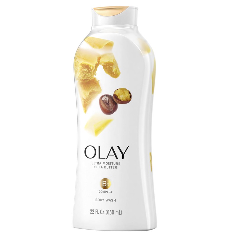 Olay, Ultra Moisture Shea Butter Body Wash Fluid Ounce, 22
