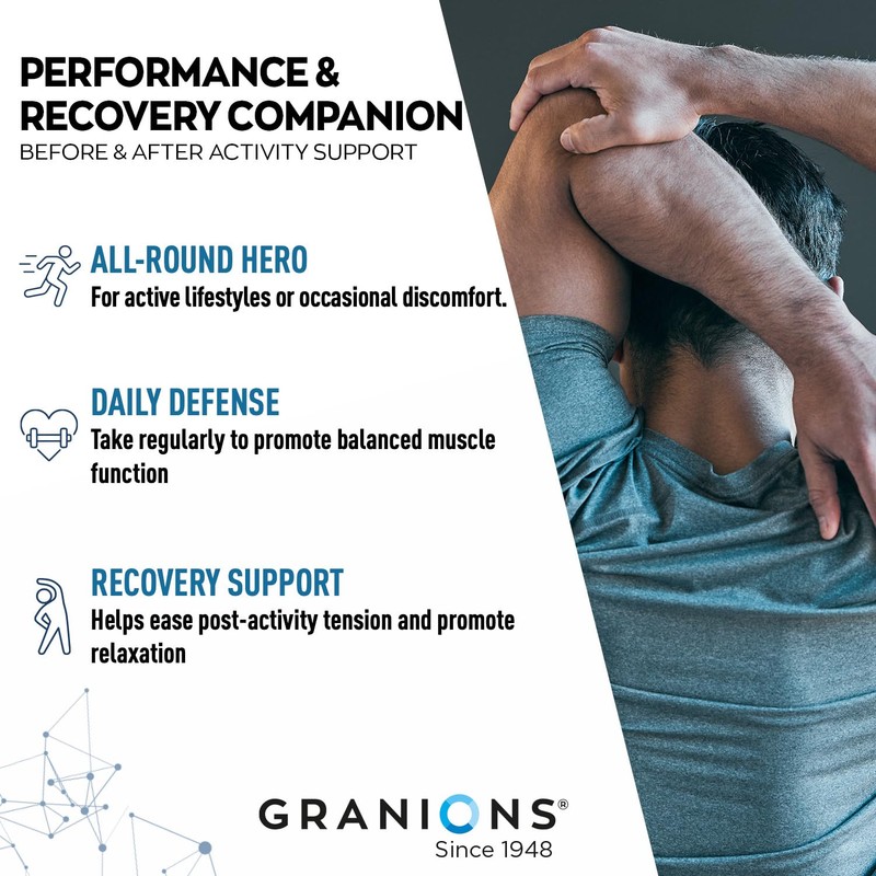 Granions Muscle Relaxant - Magnesium - B Vitamins - Copper