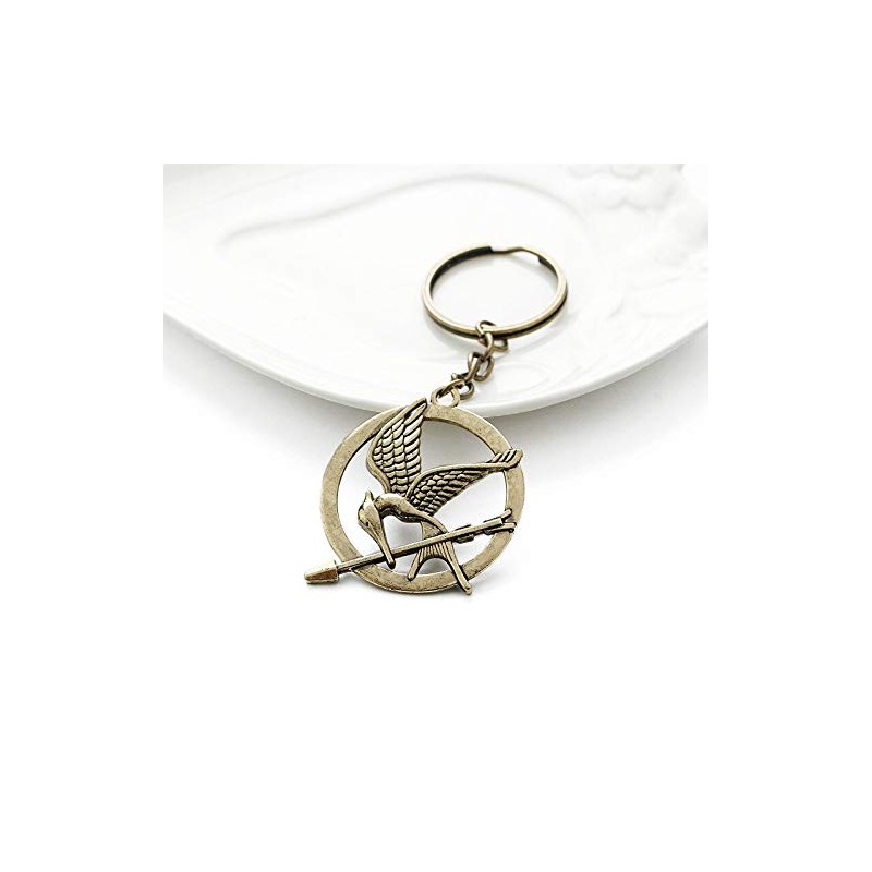 PSL The Hunger Games Movie Catching Fire Mockingjay Metal Keychain