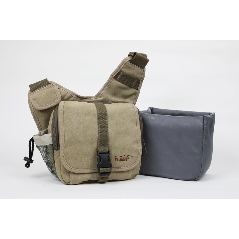 Kalahari K-51 Kikao Canvas Fototasche Khaki