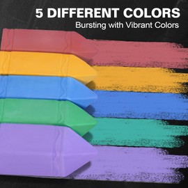 FELIZROCA Non Toxic Walkway Chalk for Toddlers, Jumbo Chalk, Sidewalk Chalk, Large Chalk, Colorful Chalk for Outdoor Use (Candy)