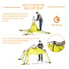 8.2'x8.2' Pop Up Canopy, 2023 Upgraded Outdoor Canopy, Portable Folding