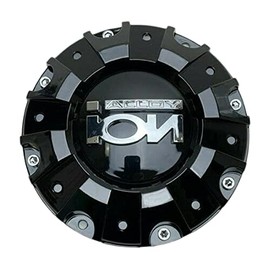 Ion Alloy Gloss Black Wheel Center Cap C10196 C8181801