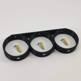 Space Saving Holder for Drinks Cans and Cabinets, black