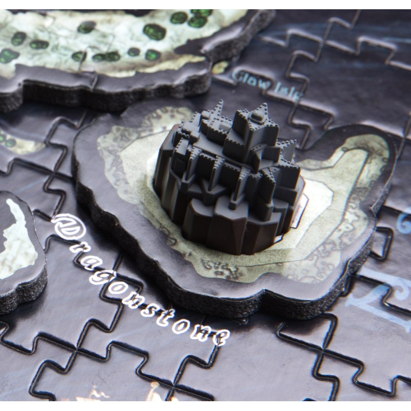 4D Cityscape Game of Thrones (GOT) 3D Mini Puzzle of