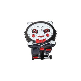 PLITI Michael Merch Gifts Michael Cat Brooch Pin Series Killer Gift Spooky Season Gift Michael Meowers Cat Gifts (Myers Cat Pin)