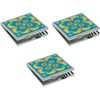 Stephanie Imports Set of 3 Double Sided Magnifying Compact Slim
