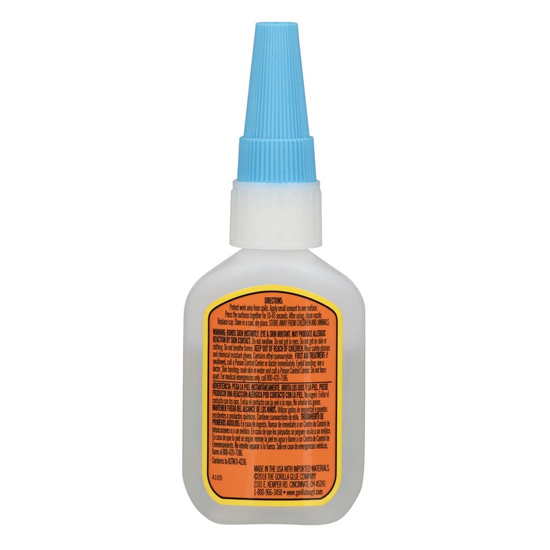 Gorilla Super Glue XL, Clear Glue, 25 Gram (Pack of