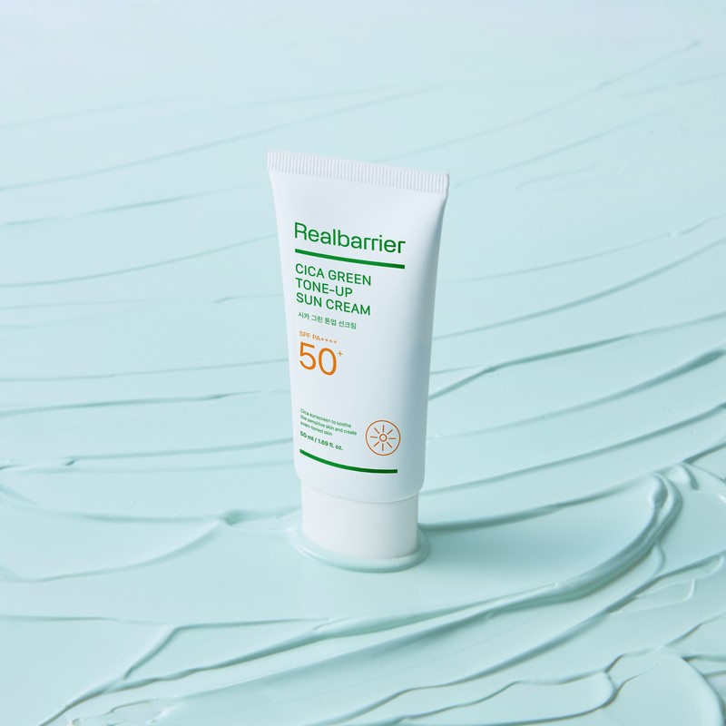 Real Barrier Cica Green Tone-Up Sun Cream SPF 50+ PA++++
