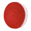 Wallfire 10 m Badminton Tennis Racket Non-slip Cotton Towel Grip Chunky Spool Towel Grip Roll Overgrip Absorbent Band Wrapped Band (Color : Red)
