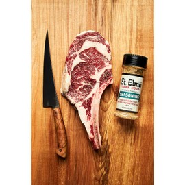 St Elmo Steak House Seasoning, Flavorful Rub for Steaks, Burgers, Chicken, Seafood, and More - 5.7 OZ