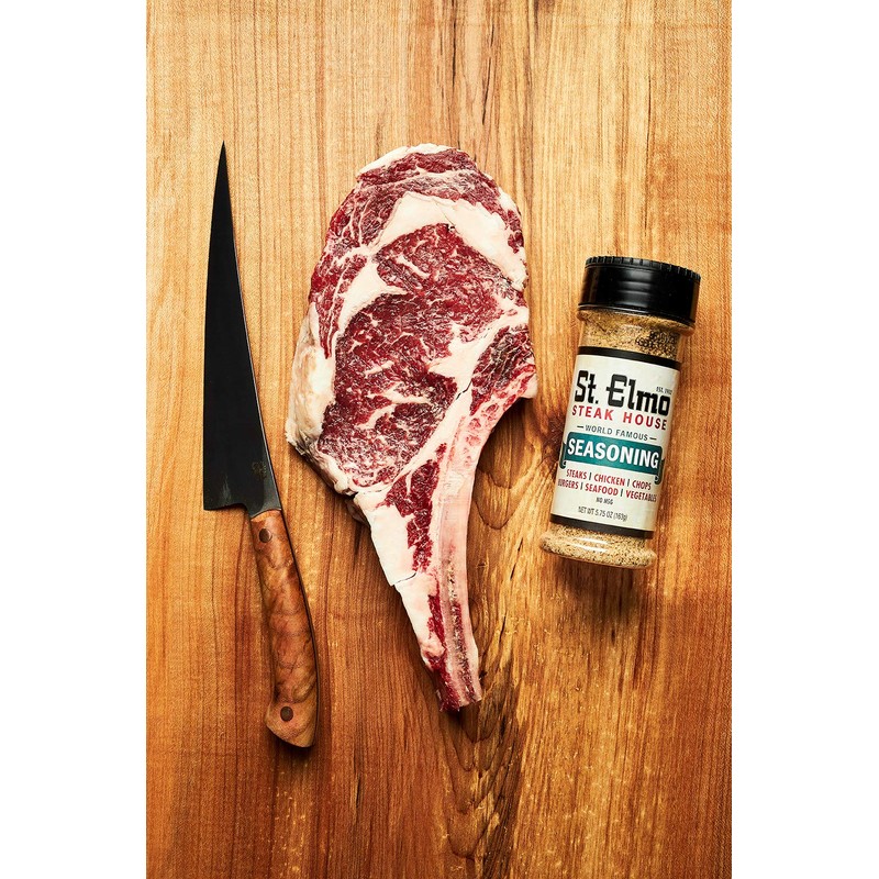 St Elmo Steak House Seasoning, Flavorful Rub for Steaks, Burgers,