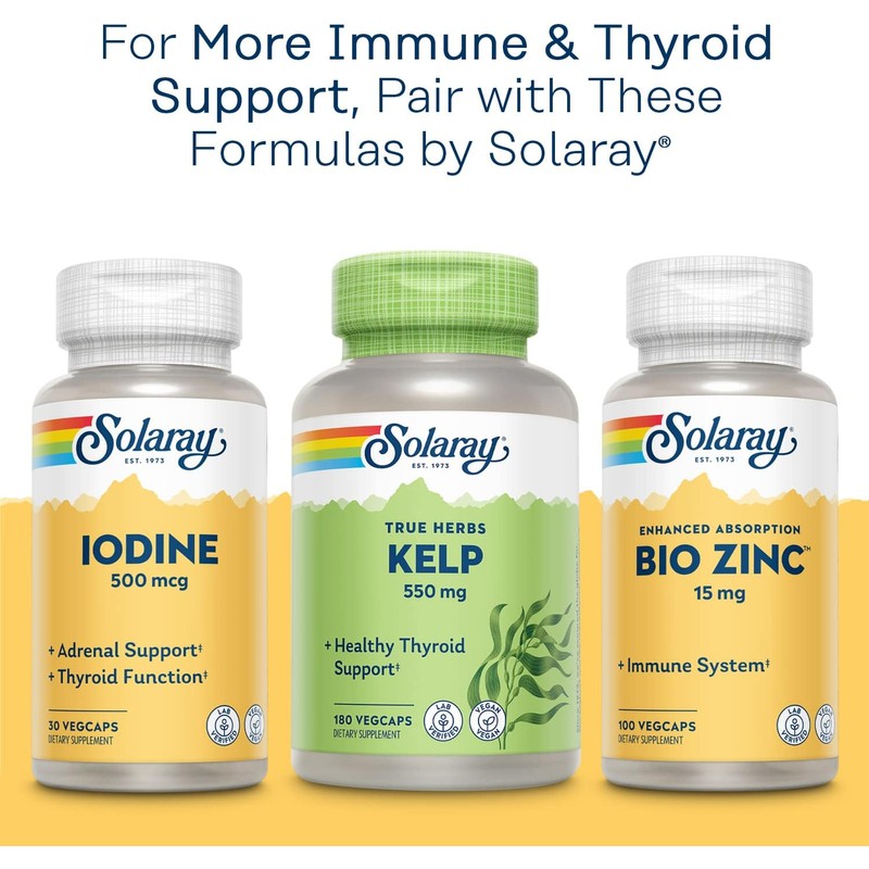 Solaray de Selenio sin Levadura, 100 Mcg, 90 Tapas