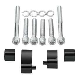 TCMT 1 1/4" Driver Floorboard Spacer Extension Fit For Harley Touring 2009-2025 Road King Street Electra Road Glide