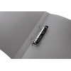 HERMA Ring Binder Translucent in Grey, A4, 25 mm Spine,