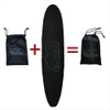 Funktion FK-WRAP-FU-BLK-NG Surfboard Cover for Fanboards Black Nose Guard Enhanced