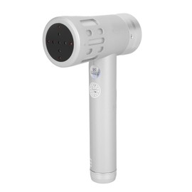 Electric Massage Hammer 650nm Red Lighting Relieve Fatigue Rechargeable Handheld Body Beating Massager Silver